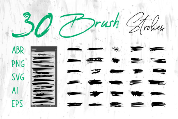 Download Brush Set, Abstract Grunge Brush Set - Premium Resources