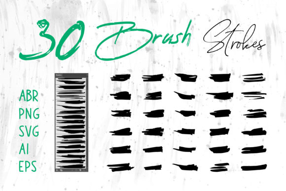 Download Grunge Brush, Watercolor Brush Set - Grunge brush Collection