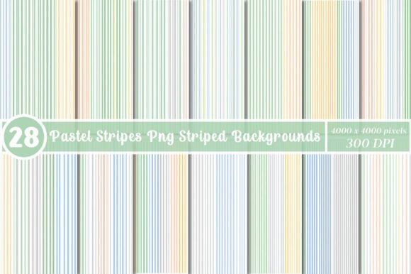 Download Pastel Stripes Png Striped Backgrounds - Backgrounds Collection