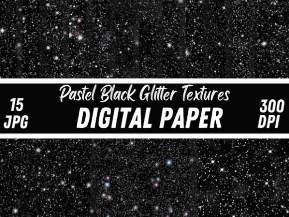Download Pastel Black Glitter Paper Backgrounds - Backgrounds Collection