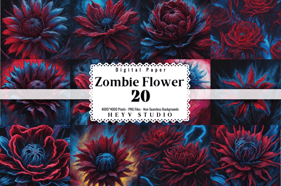 Download 20 Creppy Zombie Flower Backgrounds - Backgrounds Collection