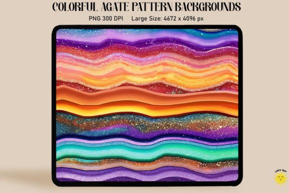 Download Rainbow Glitter Agate Backgrounds - Backgrounds Collection