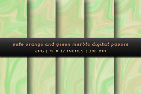 Download Pale Orange and Green Marble Backgrounds - Backgrounds Collection