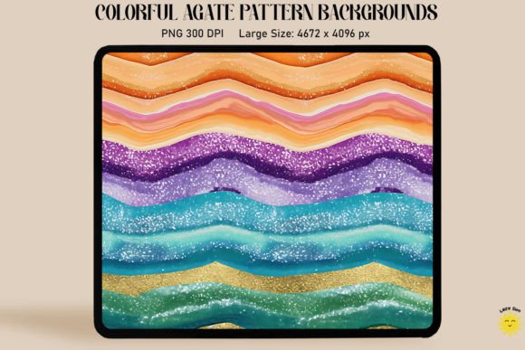 Download Rainbow Glitter Agate Backgrounds - Backgrounds Collection