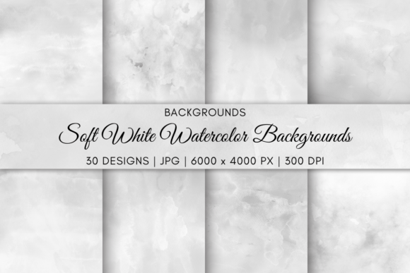 Download Soft White Watercolor Backgrounds - Backgrounds Collection